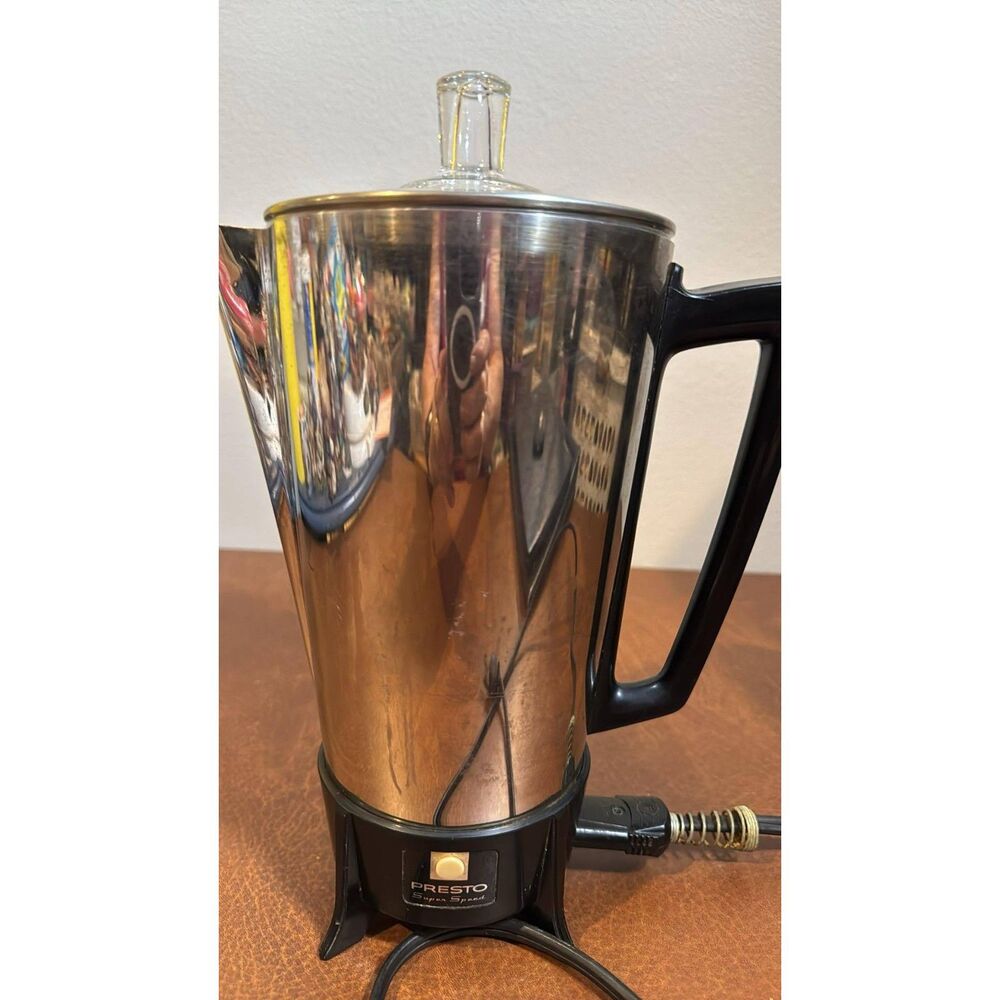 Vintage Presto Super Speed Hard To Find Coffee Perk Works